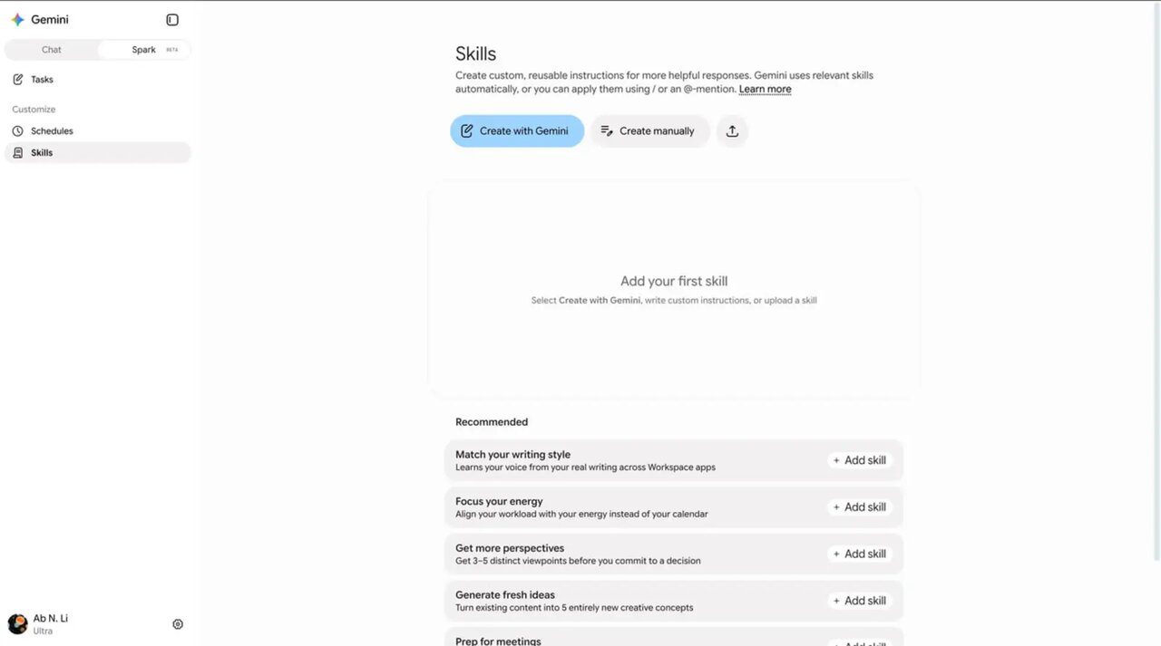 «جمنای اسپارک» در دسترس کاربران Google AI Pro قرار گرفت