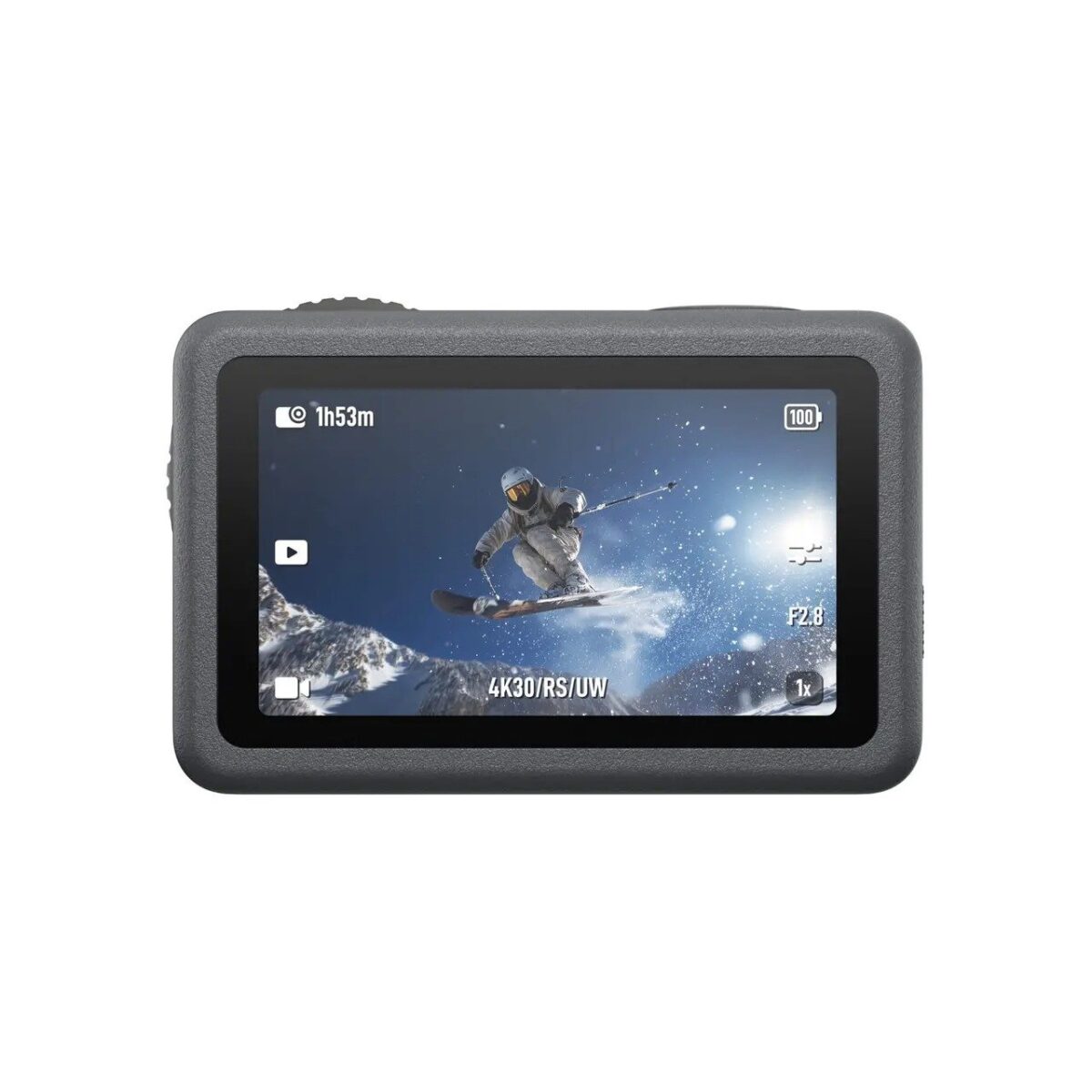 نمایی از پشت و نمایشگر دوربین اکشن DJI Osmo Action 6