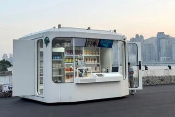 فروشگاه بدون فروشنده / یک ربات انسان‌نما تمام وظایف را برعهده گرفت
